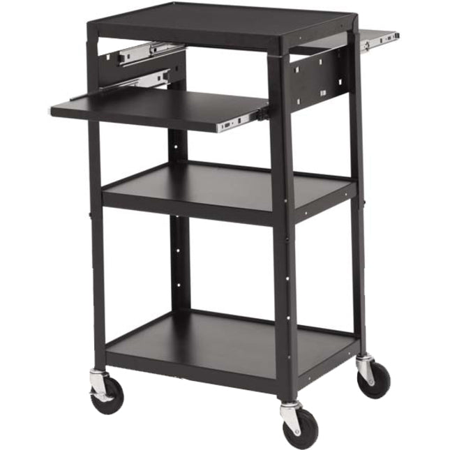 ADJ CART W/ 2 SHELVES AND PWR