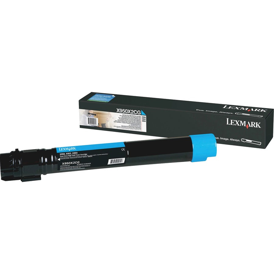 CYAN TONER CARTRIDGE F/ X950DE