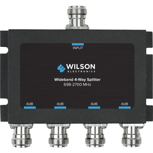 Wilson Cellular Signal Splitter 4 Way -6 dB w/N Female Connectors 50 Ohm