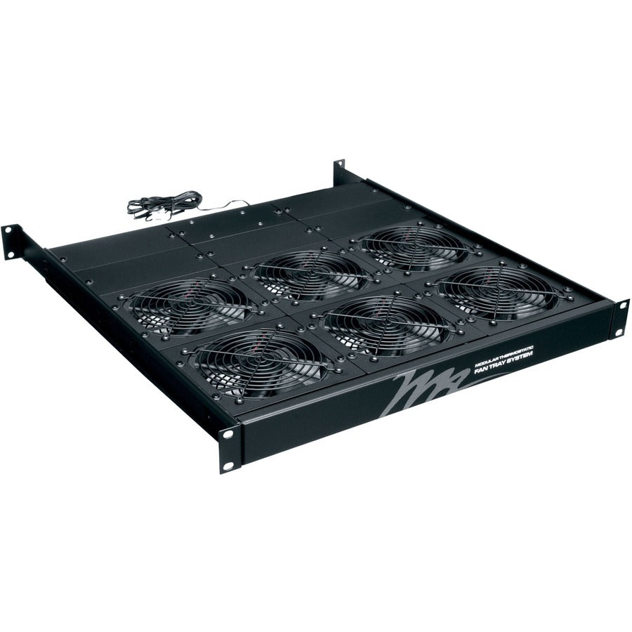 Middle Atlantic 1RU Fan Tray - 6 Fans - 414 CFM