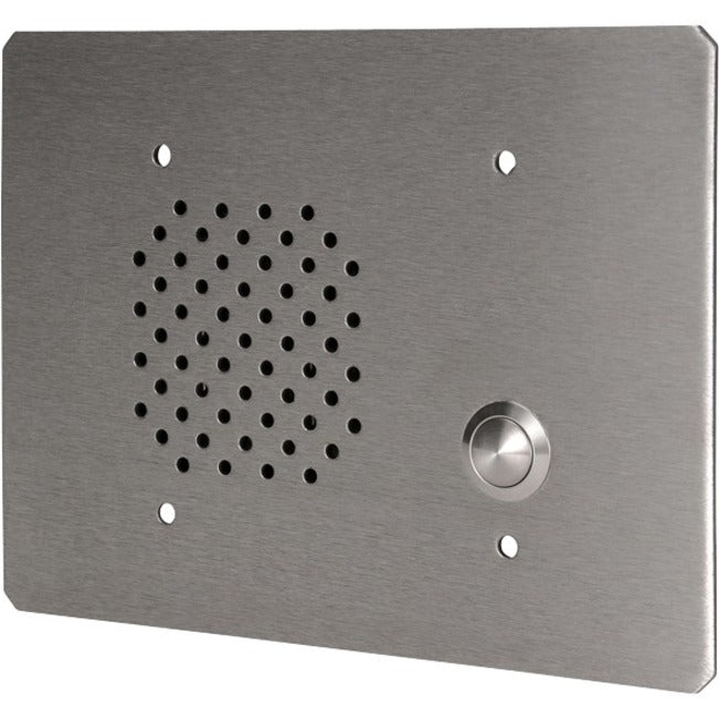 Quam 3-Gang Call-In Station Vandal Resistant Stainless Steel