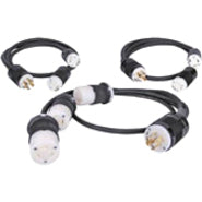 CORDSET C13 AND 5-15P 8FT 14/3
