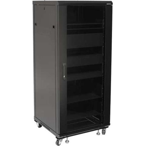 SANUS 55" Tall AV Rack 27U Component Rack for Home Theater Equipment