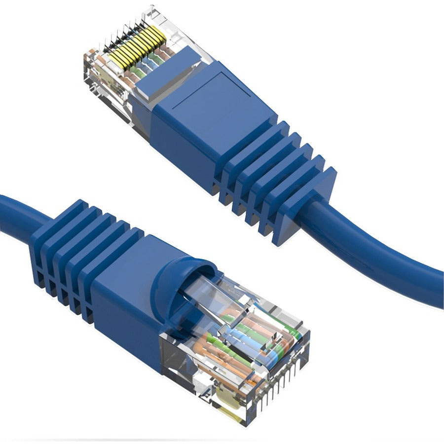 30FT CAT6 BLUE MOLDED SNAGLESS