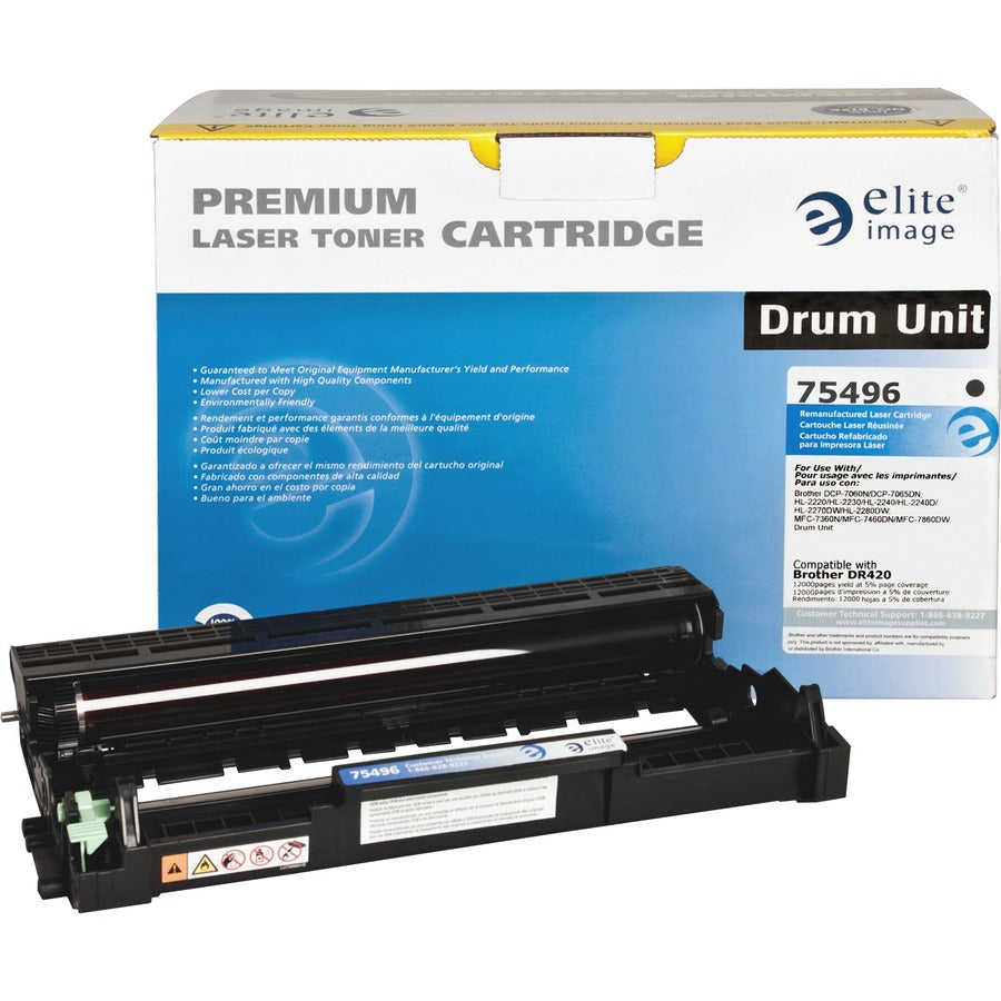 Elite Image Remanufactured Drum Cartridge Alternative For Brother DR420