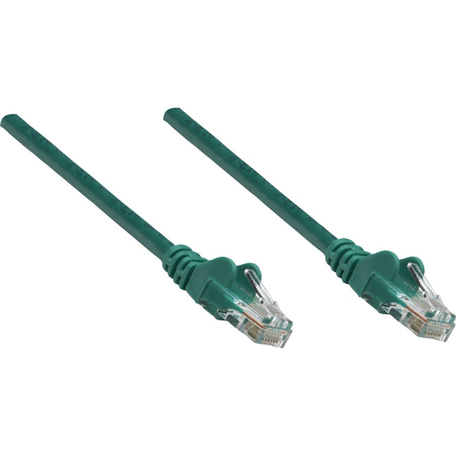 Intellinet Network Solutions Cat5e UTP Network Patch Cable 1 ft (0.3 m) Green