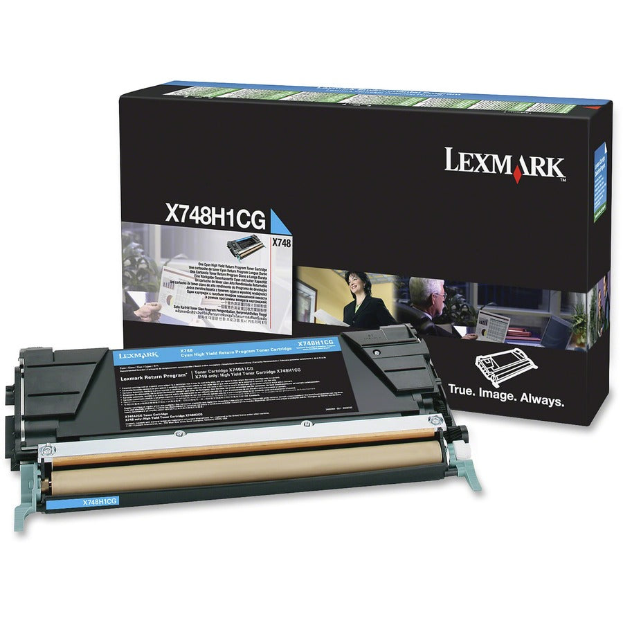 CYAN TONER CARTRIDGE FOR X748