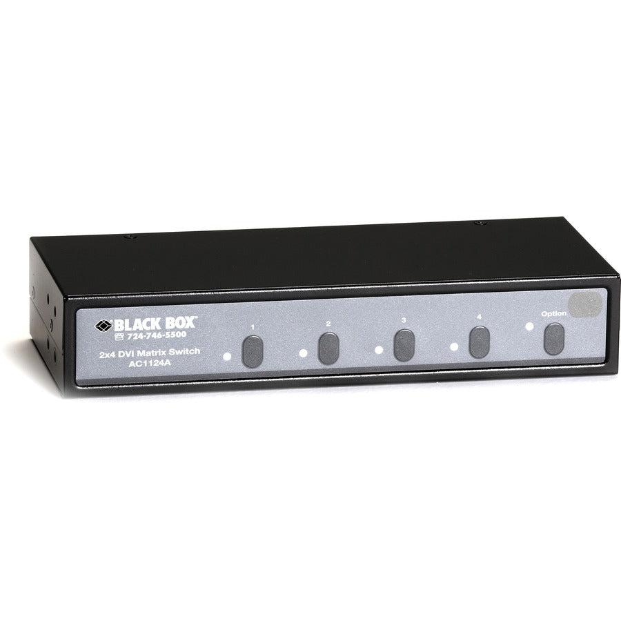2X4 DVI MATRIX SWITCH WITH AUDI