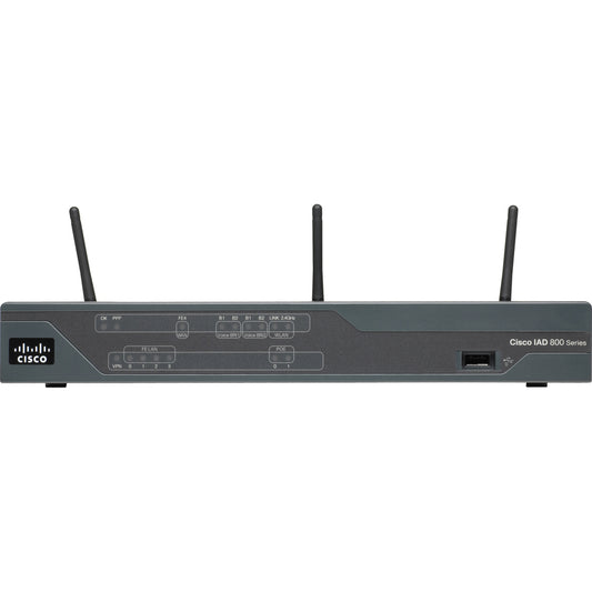 Cisco 881W Wi-Fi 4 IEEE 802.11n  Wireless Security Router