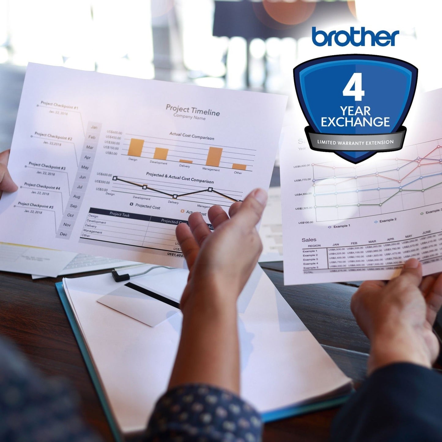 Brother Exchange - 4 Year - Warranty