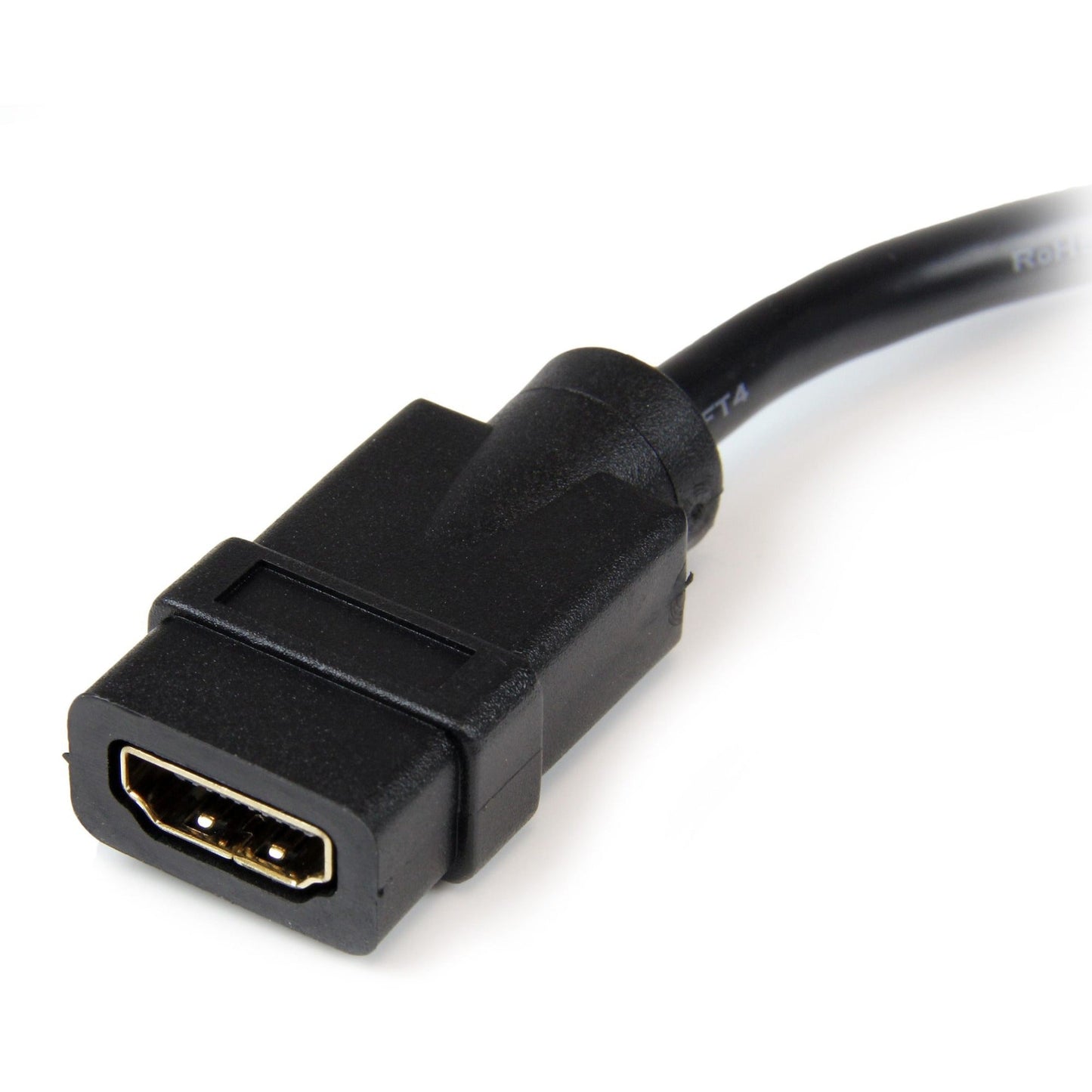 StarTech.com 8in HDMI® to DVI-D Video Cable Adapter - HDMI Female to DVI Male