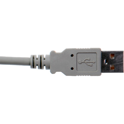 Brainboxes USB Type A plug to A receptacle 0.25m Cable for US-101/324