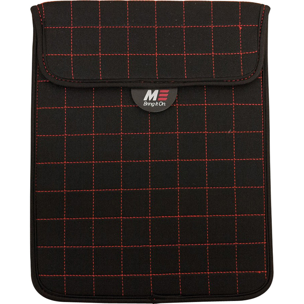Mobile Edge Neogrid Carrying Case (Sleeve) for 10" Apple iPad - Black Red