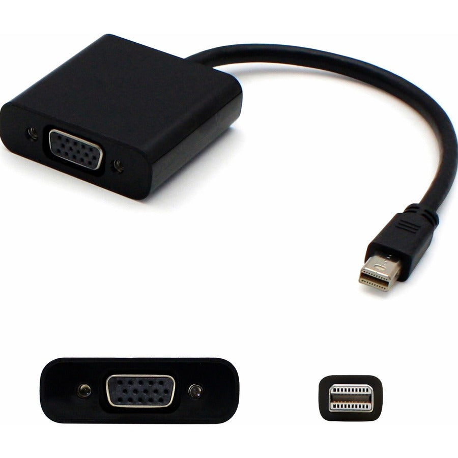 BLACK MINI DISPLAYPORT TO VGA