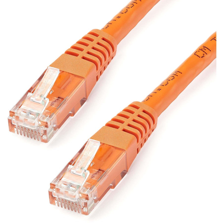 50FT ORANGE CAT6 ETHERNET CABLE