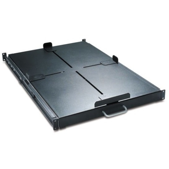 APC by Schneider Electric Sliding Shelf 200lbs/91kg Black