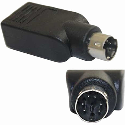 6PIN PS2 KEYBOARD MOUSE ADAPTER