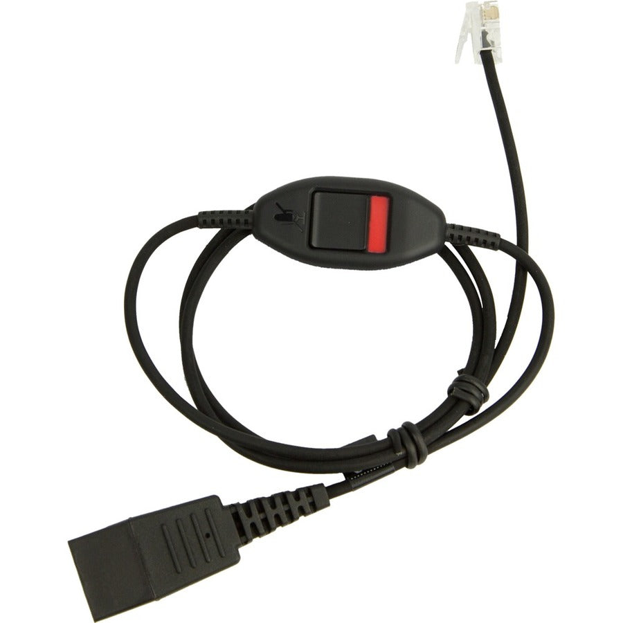 QD MUTE CABLE STRAIGHT 0.8M