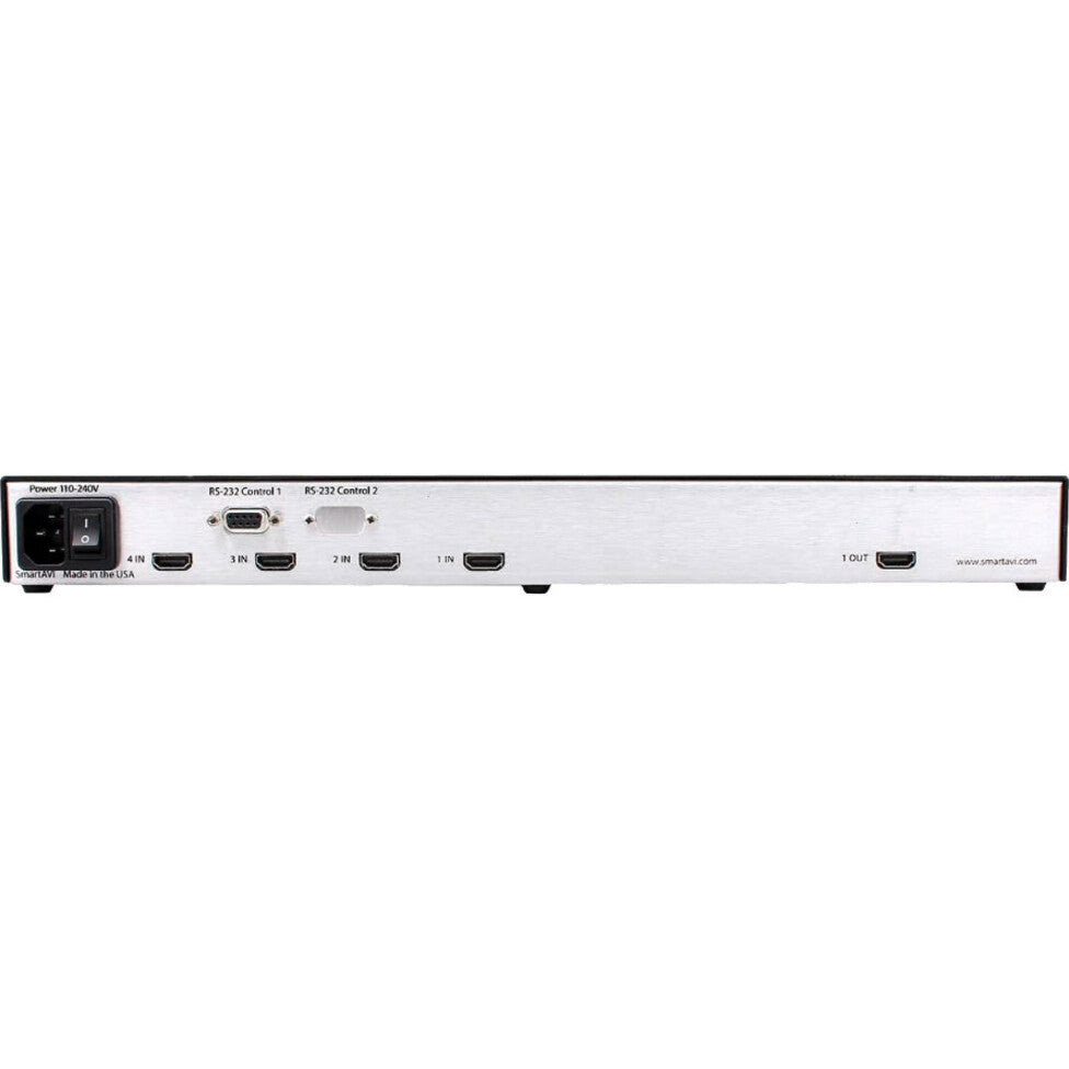 SmartAVI 4-Port HDMI Real-Time Multiviewer with PiP/Dual/Quad/Full Modes