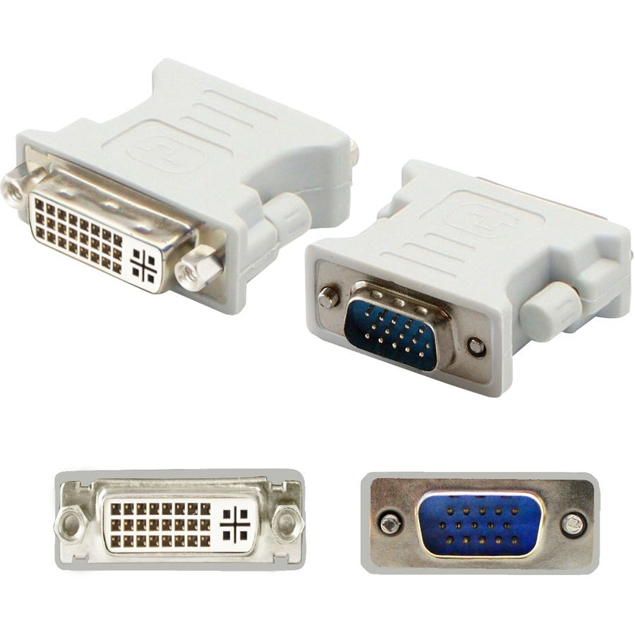 5PK DVI TO VGA M/F WHITE M/F