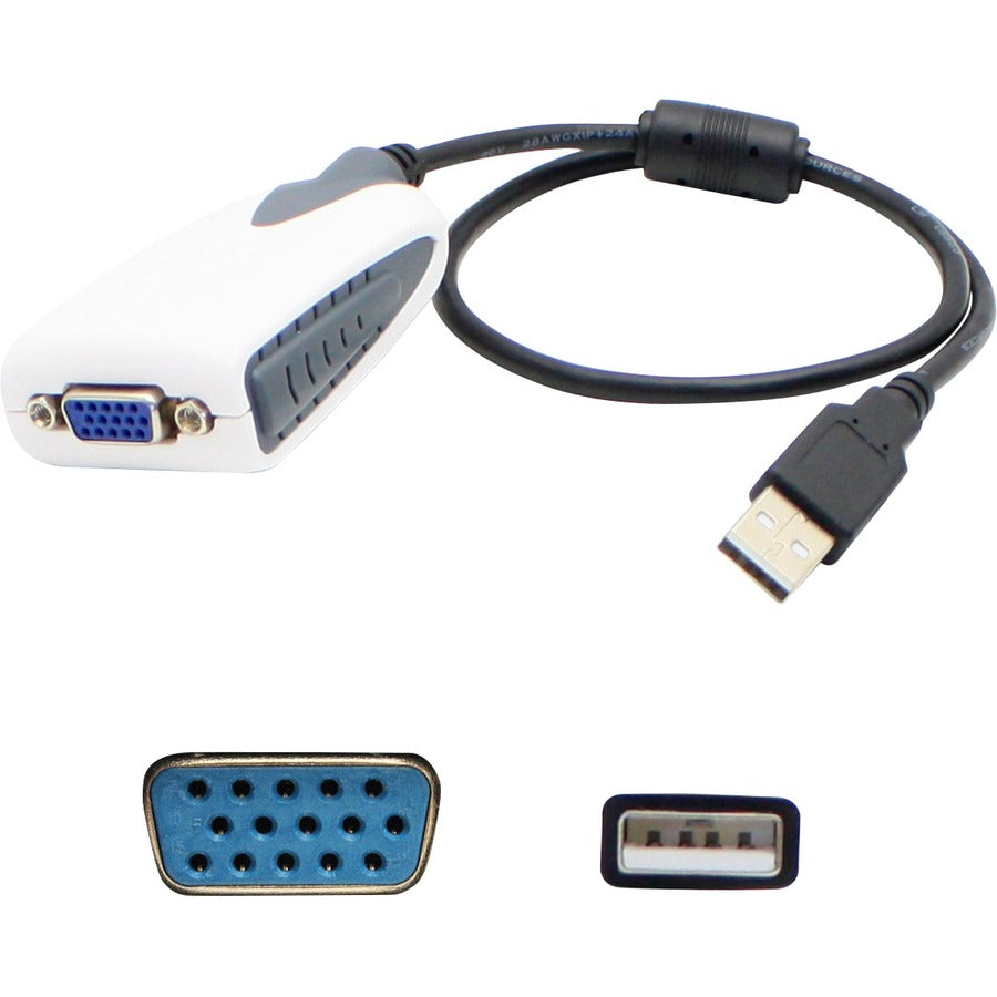5PK USB 2.0(A) TO VGA