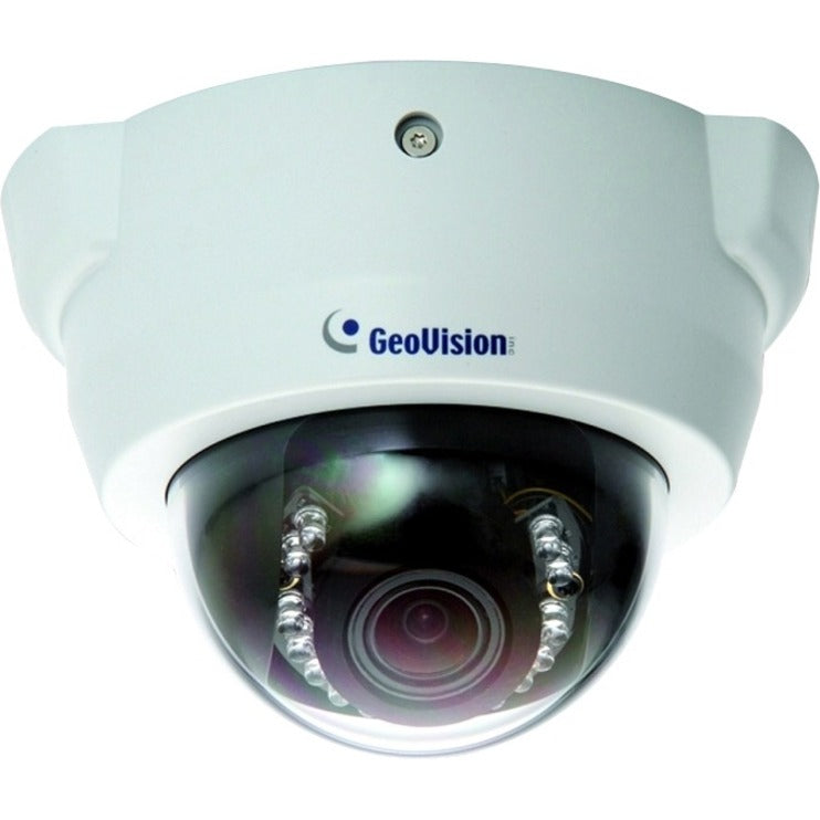 GeoVision GV-FD3410 3 Megapixel HD Network Camera - Color Monochrome - Dome