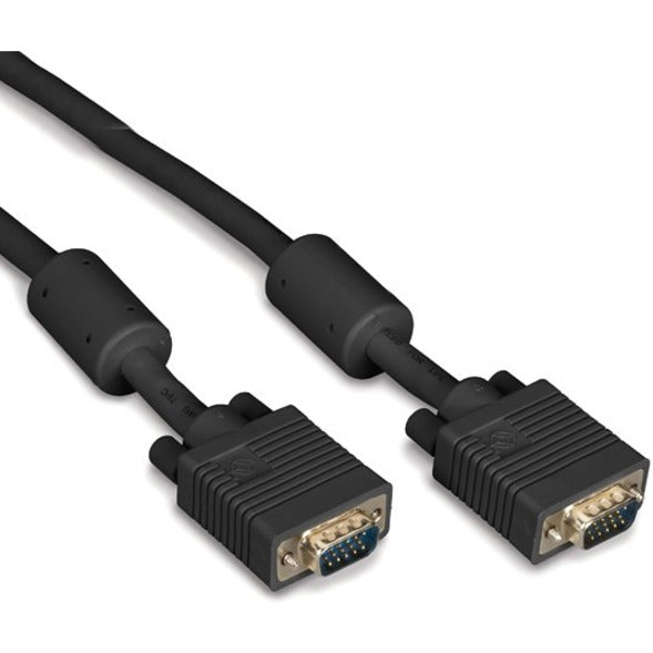 25FT BLACK MALE/MALE VGA VIDEO