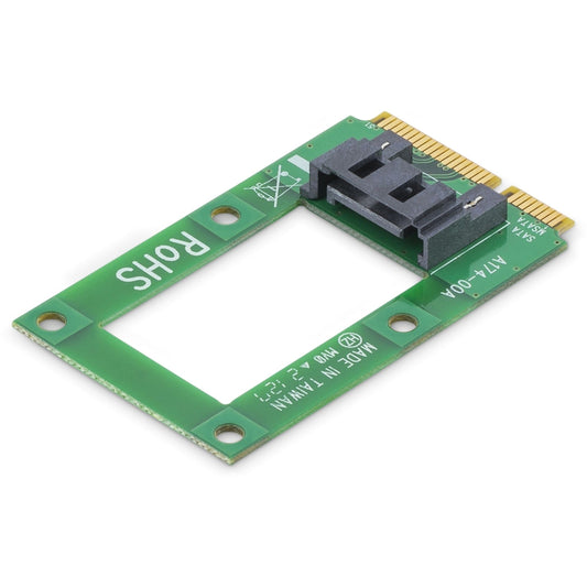 StarTech.com mSATA to SATA HDD / SSD Adapter &acirc;&euro;" Mini SATA to SATA Converter Card