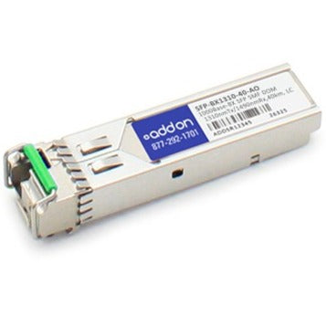AddOn ZyXEL SFP-BX1310-40 Compatible TAA Compliant 1000Base-BX SFP Transceiver (SMF 1310nmTx/1490nmRx 40km LC DOM)