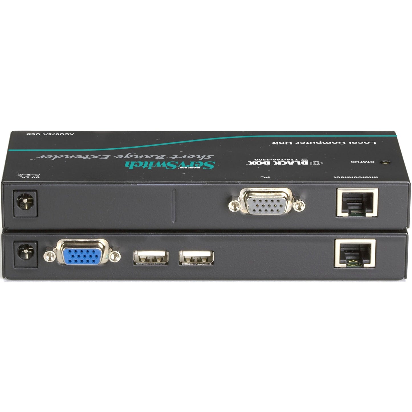 Black Box ServSwitch KVM Short-Range Extender Kit USB