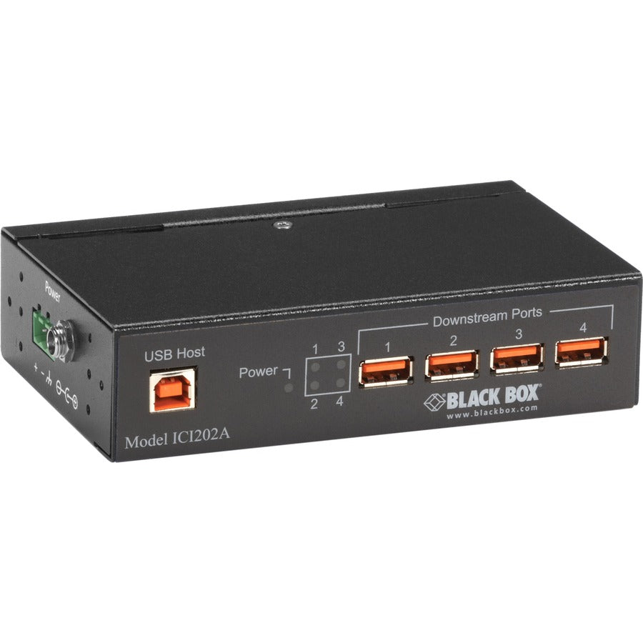 LGB304AE, Gigabit Ethernet Switch with EU Power Supply - 4-Port - Black Box