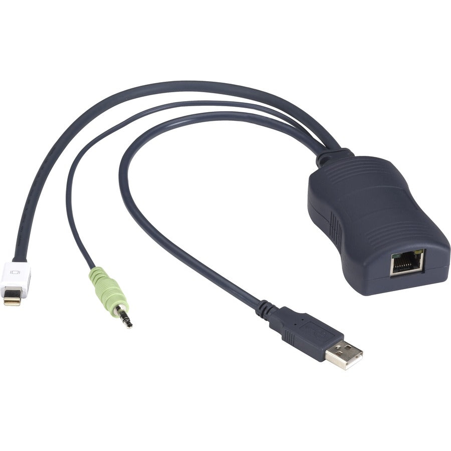 Black Box Series Server Access Module - Mini DisplayPort USB Audio CATx