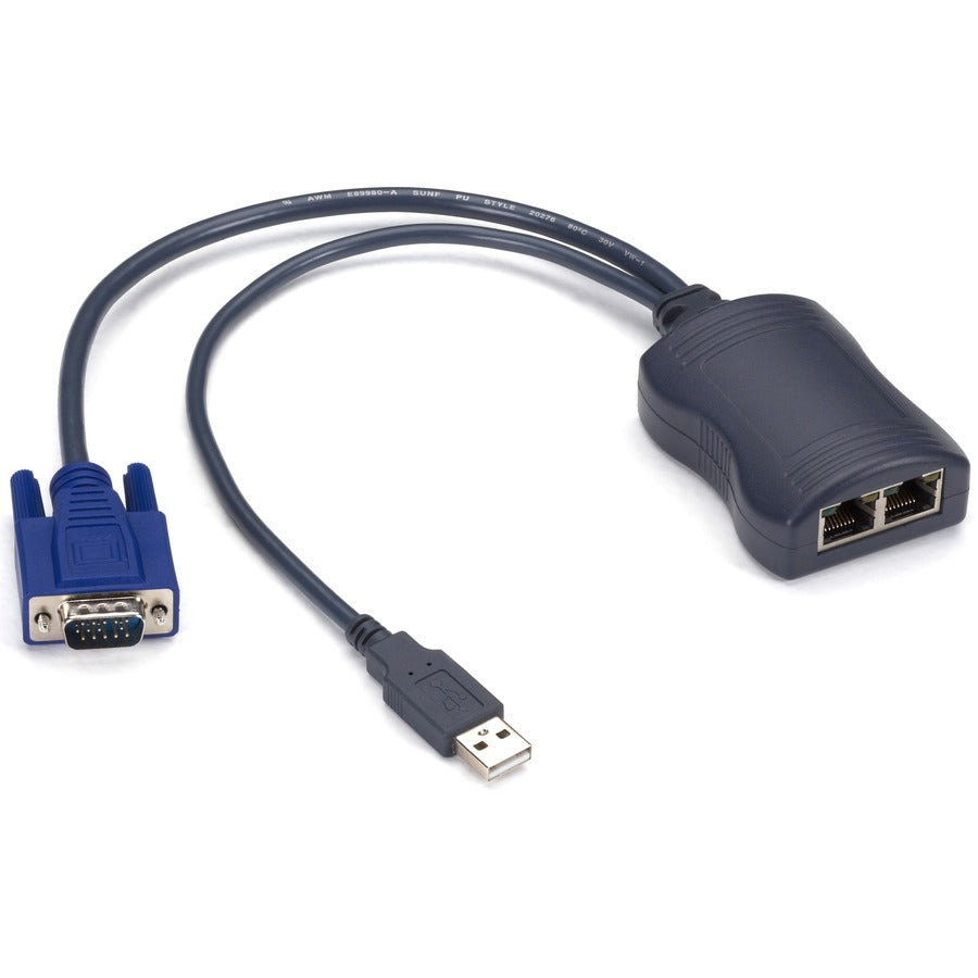 Black Box ServSwitch CX Dual CATx Server Access Module USB