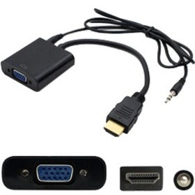 HDMI TO VGA ADAPTER W/ AUDIO