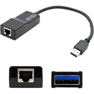 5PK USB 3.0 A RJ-45 M/F