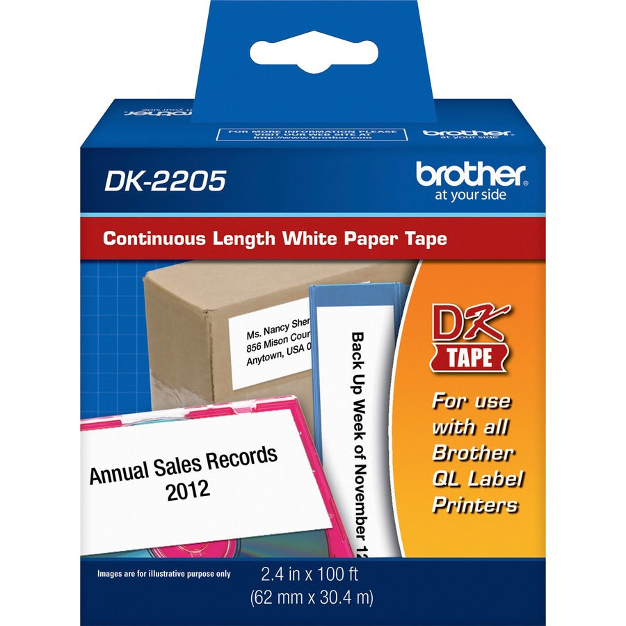 DK-2205 CONT LENGTH PAPER LABEL