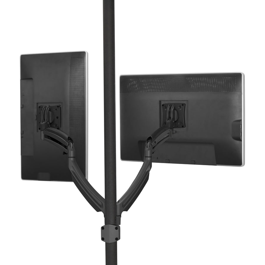 Chief Kontour Dynamic Pole Dual Monitor Mount - For Displays 10-30" - Black