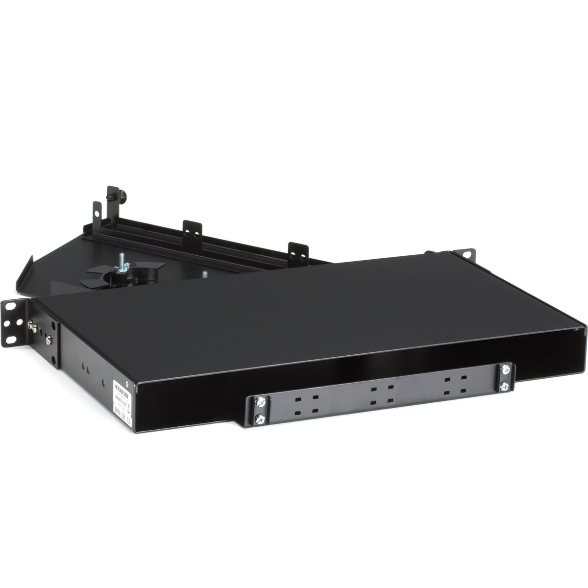 Black Box Rackmount Fiber Shelf 1U 3-Adapter Panel