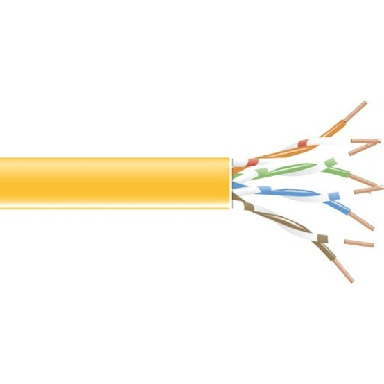 1000FT BULK CAT6 ORANGE PVC