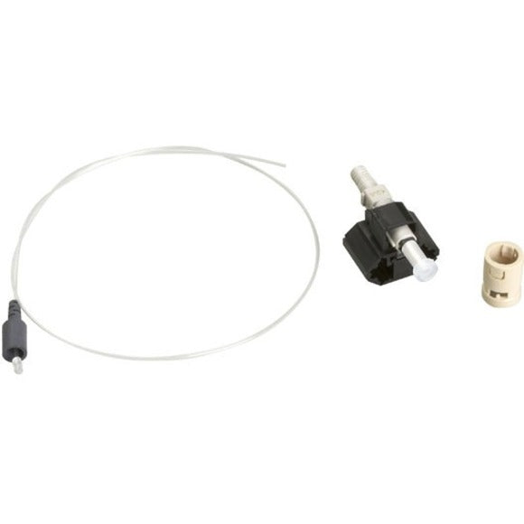 Black Box Pre-Polished Fiber Optic Connector - OM1 Multimode ST Beige 6-Pack