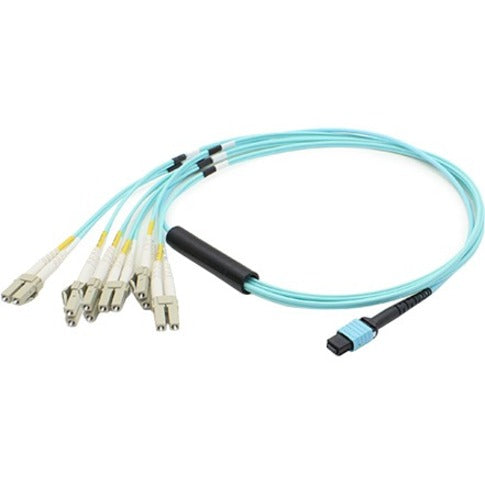 15M MPO TO 6XLC F/M OM3 AQUA