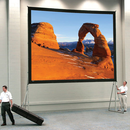 Da-Lite Heavy Duty Fast-Fold Deluxe 367" Projection Screen