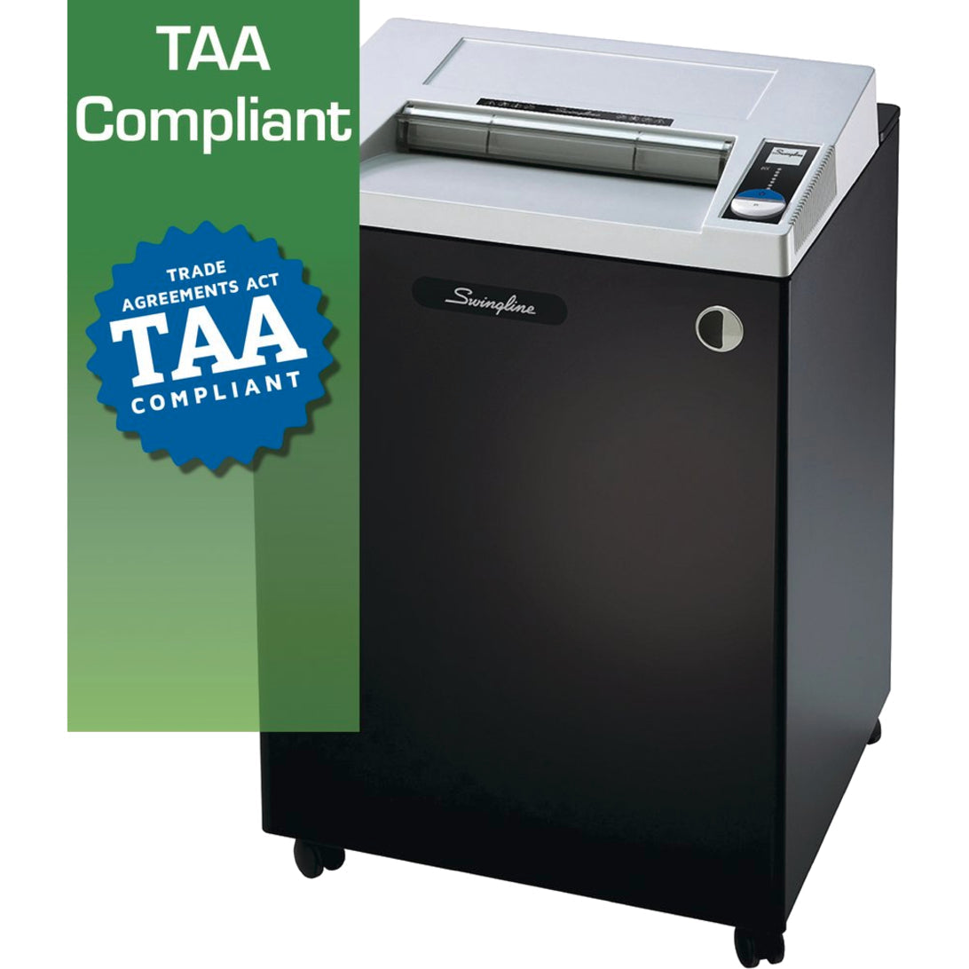 Swingline TAA Compliant CS25-44 Strip-Cut Commercial Shredder