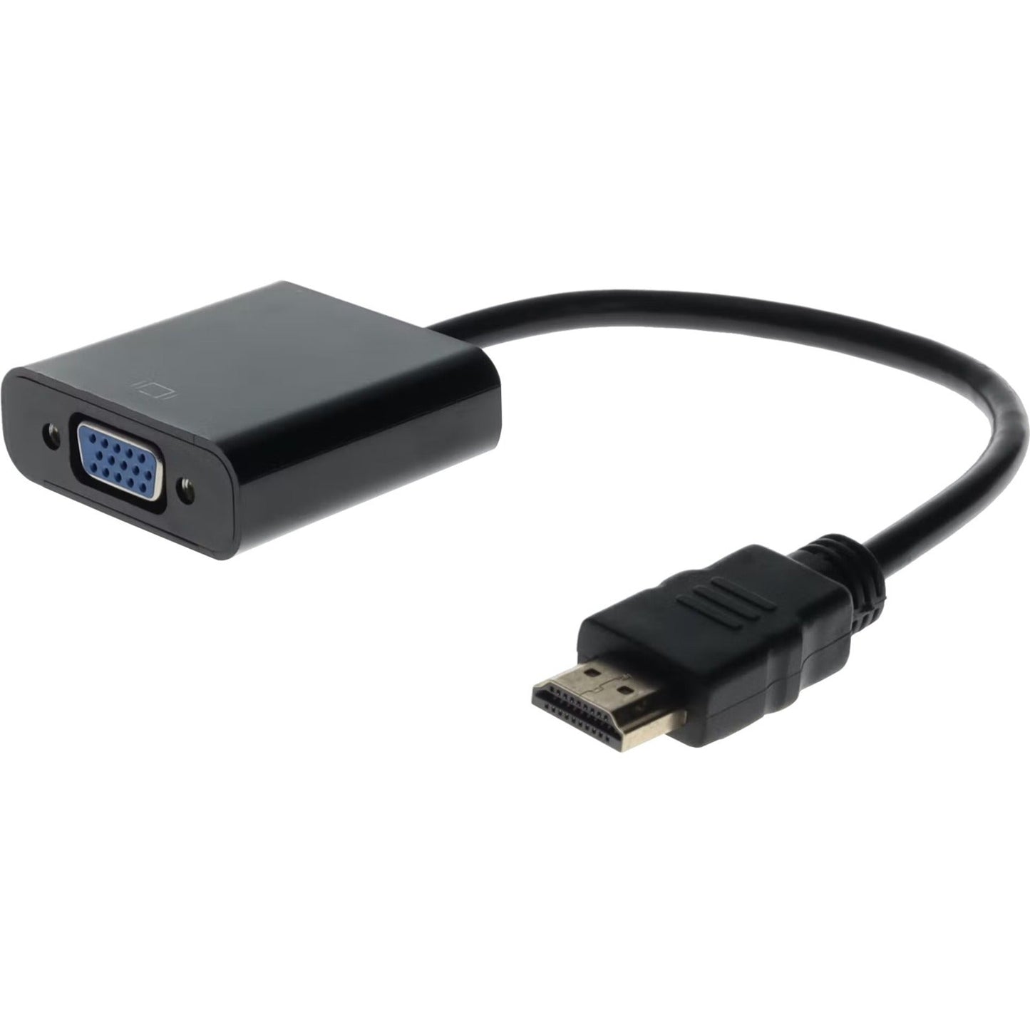 Lenovo 0B47069 Compatible HDMI 1.3 Male to VGA Female Black Active Adapter For Resolution Up to 1920x1200 (WUXGA)