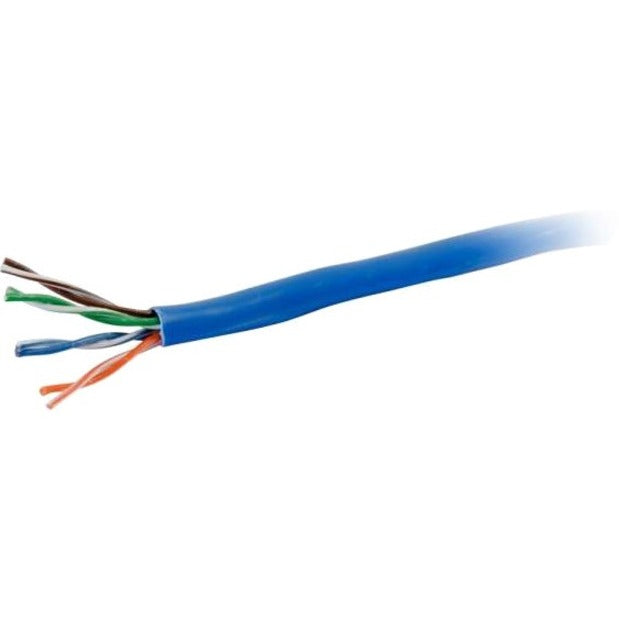 USA 500FT CAT6 SOLID PVC BLUE