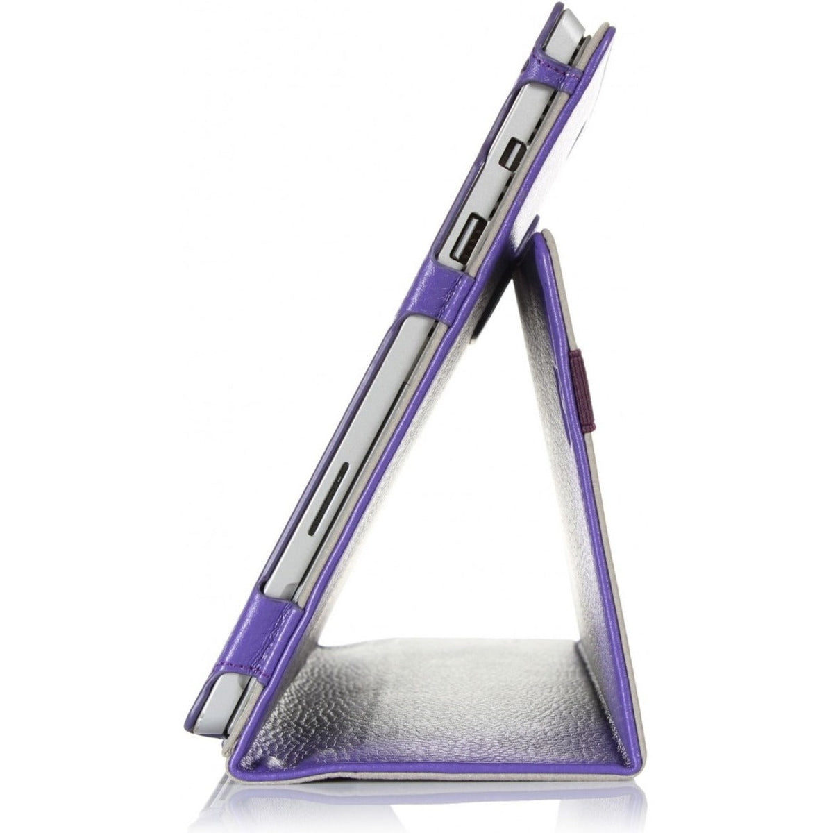 i-Blason Slim Book Carrying Case Tablet PC Credit Card ID Card - Purple