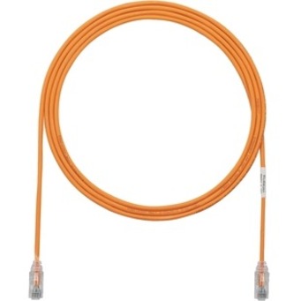 CU PC CAT6 PERF 28AWG UTP OR
