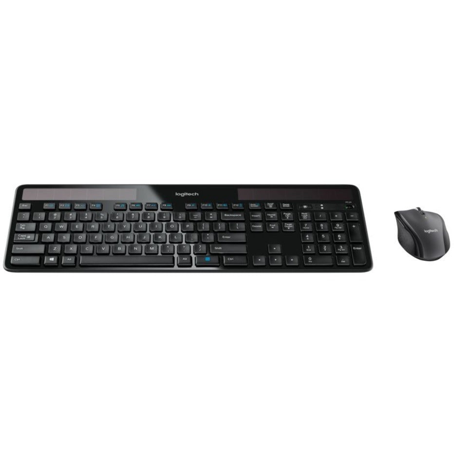 Logitech Wireless Solar Keyboard & Marathon Mouse Combo MK750