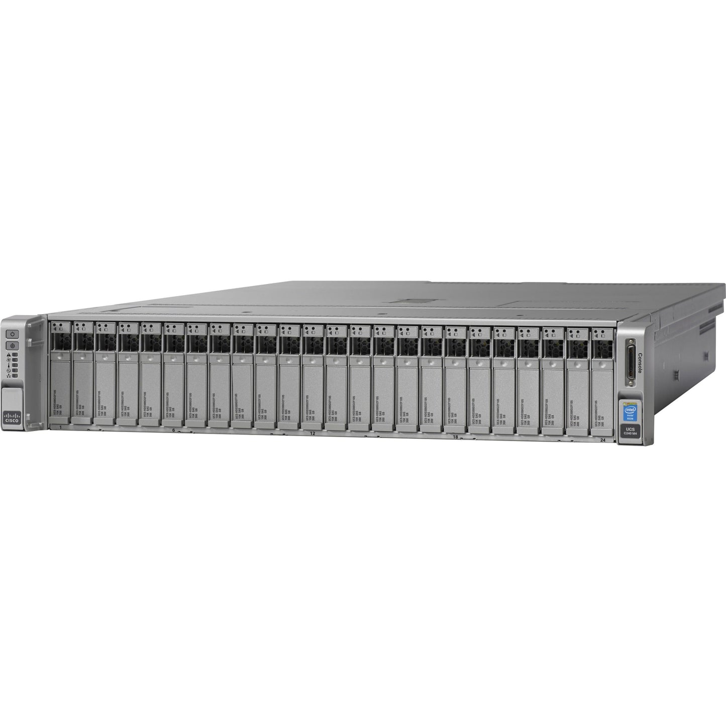 Cisco C240 M4 2U Rack Server - 2 x Intel Xeon E5-2643 v3 3.40 GHz - 256 GB RAM - 12Gb/s SAS Serial ATA Controller