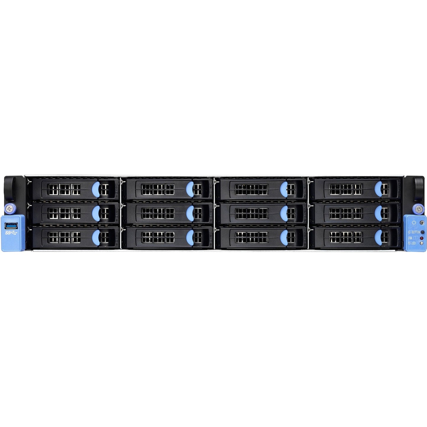 Tyan TN71-BP012 2U Rack-mountable Server - 1 x IBM POWER8 3.33 GHz - 16 GB RAM - 8 TB HDD - (2 x 4TB) HDD Configuration - 12Gb/s SAS Serial ATA/600 Controller